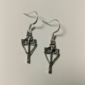 The Walking Dead Daryl Dixon Crossbow Earrings